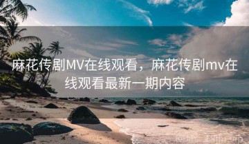 麻花传剧MV在线观看，麻花传剧mv在线观看最新一期内容