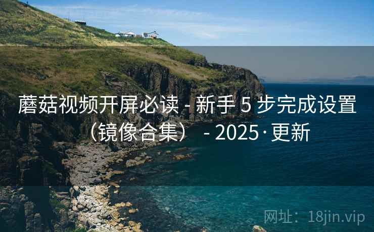 蘑菇视频开屏必读 - 新手 5 步完成设置（镜像合集） - 2025·更新